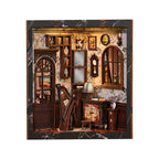Ouyun Music Box Miniature House Kit