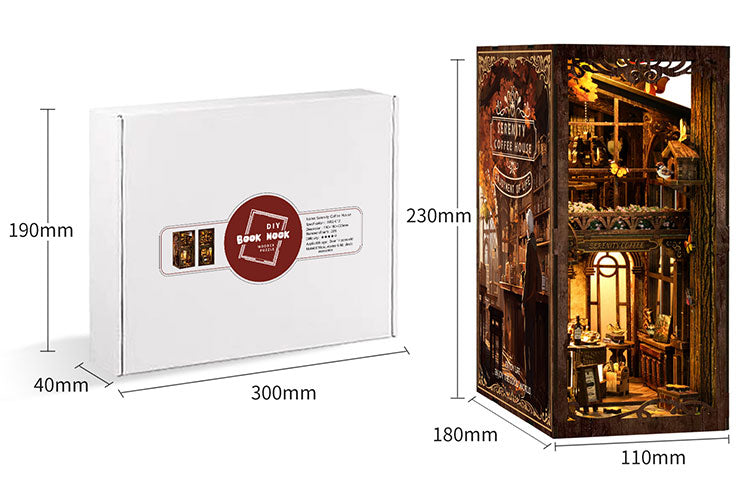 Book Nook Kit|Serenity coffee house|minipata