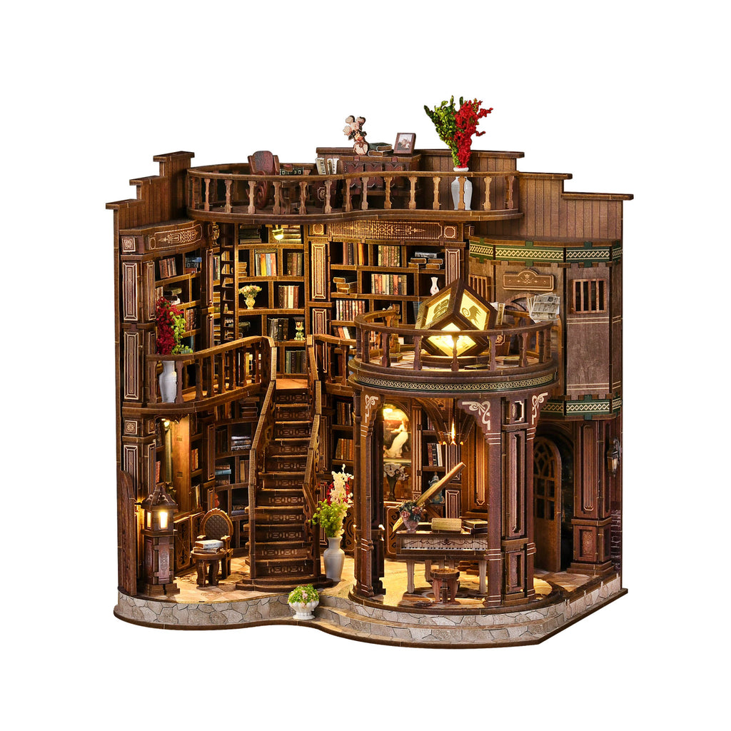 Book Nook Kit|Dreamy book hall|minipata