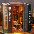 GelinHouse DIY Book Nook Kit | Wooden Miniature Model | Minipata
