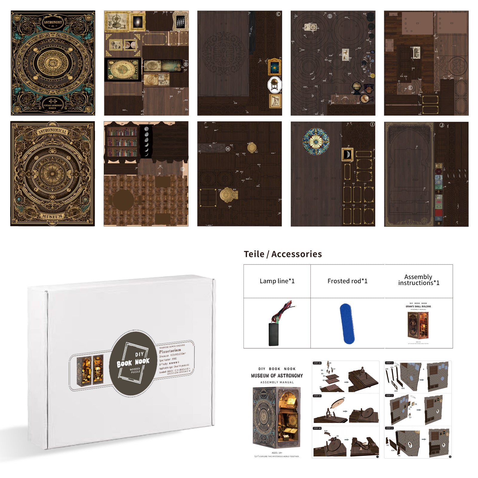 Book Nook Kit|Museumofastronomy|minipata