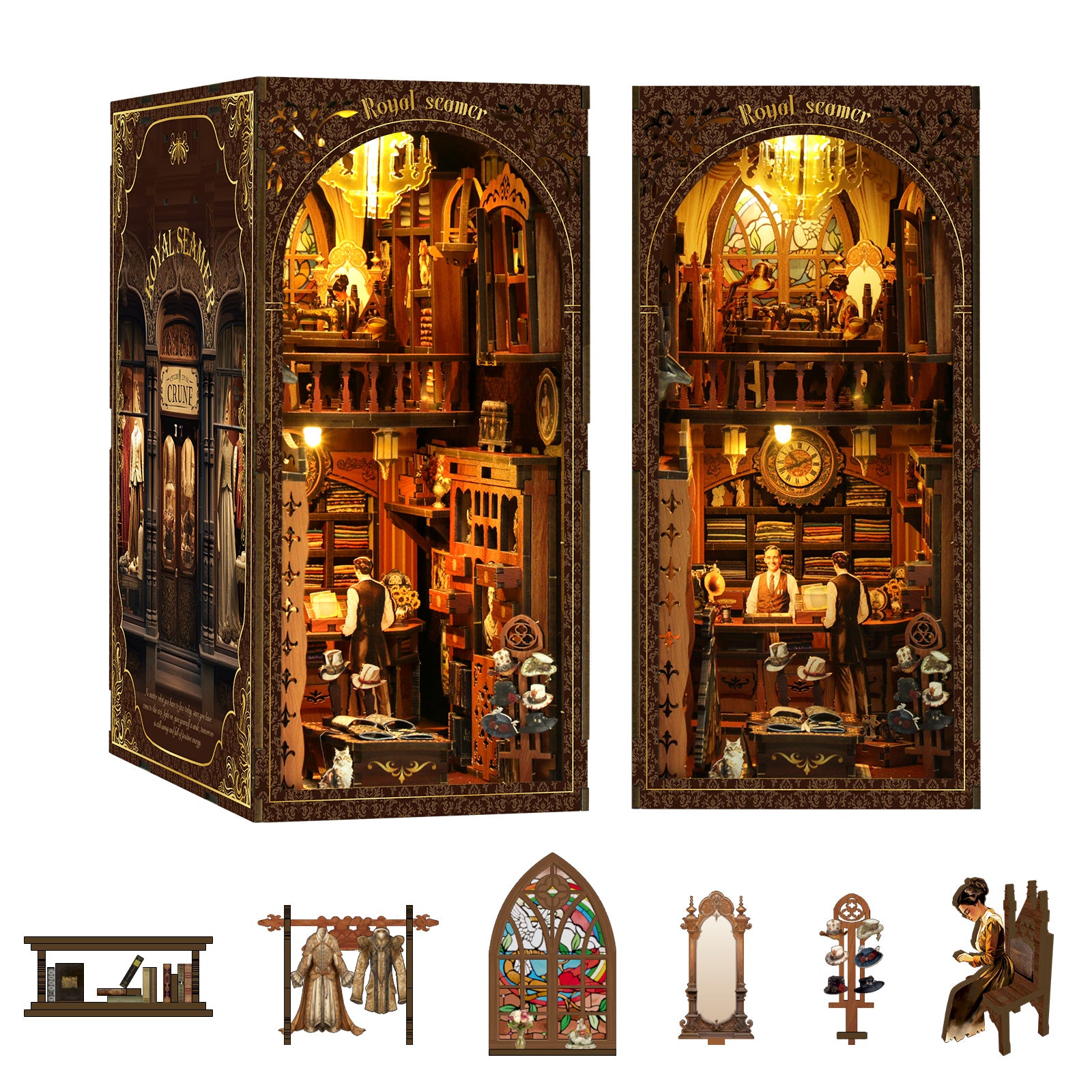 Book Nook Kit|Reoyal seamer|minipata