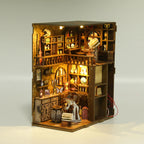 Miniature vintage chandelier with hidden wire routing inside【Magic Night】， clean magical glow