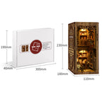 Book Nook Kit|Antique book collection room|minipata