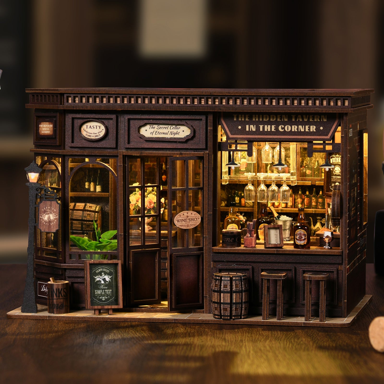 Book Nook Kit|Corner tavern|minipata