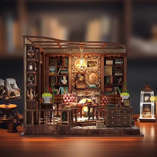 Left Bank Study Miniature House Kit