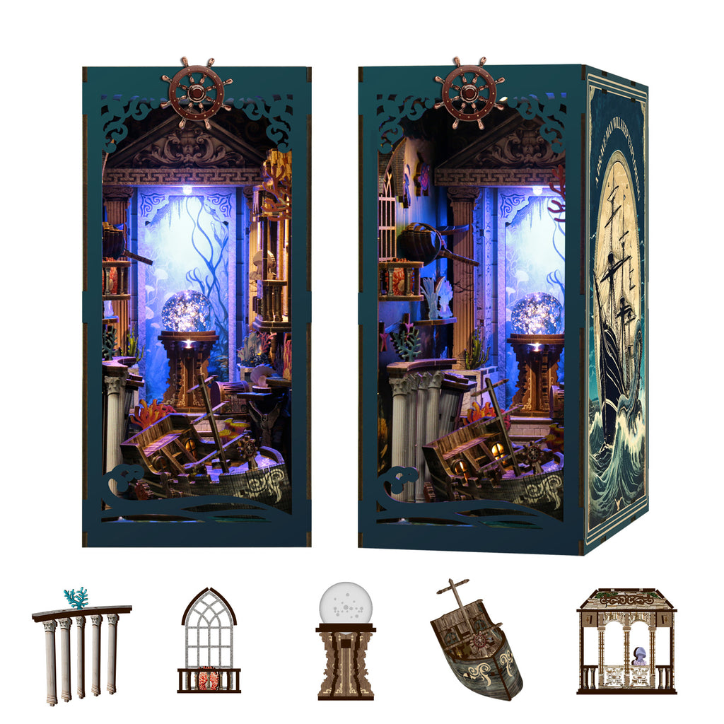 Book Nook Kit|Riddle on the seabed|minipata