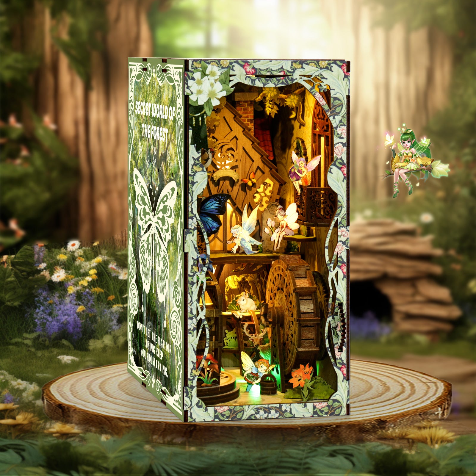 Book Nook Kit|Secretworld of theforest|minipata