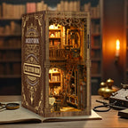 Book Nook Kit|Antique book collection room|minipata