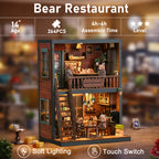 Book Nook Kit|Bear restaurant|minipata