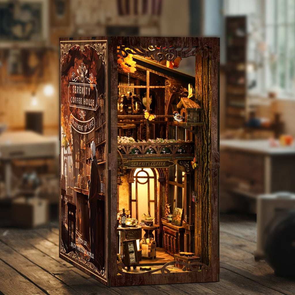 Book Nook Kit|Serenity coffee house|minipata