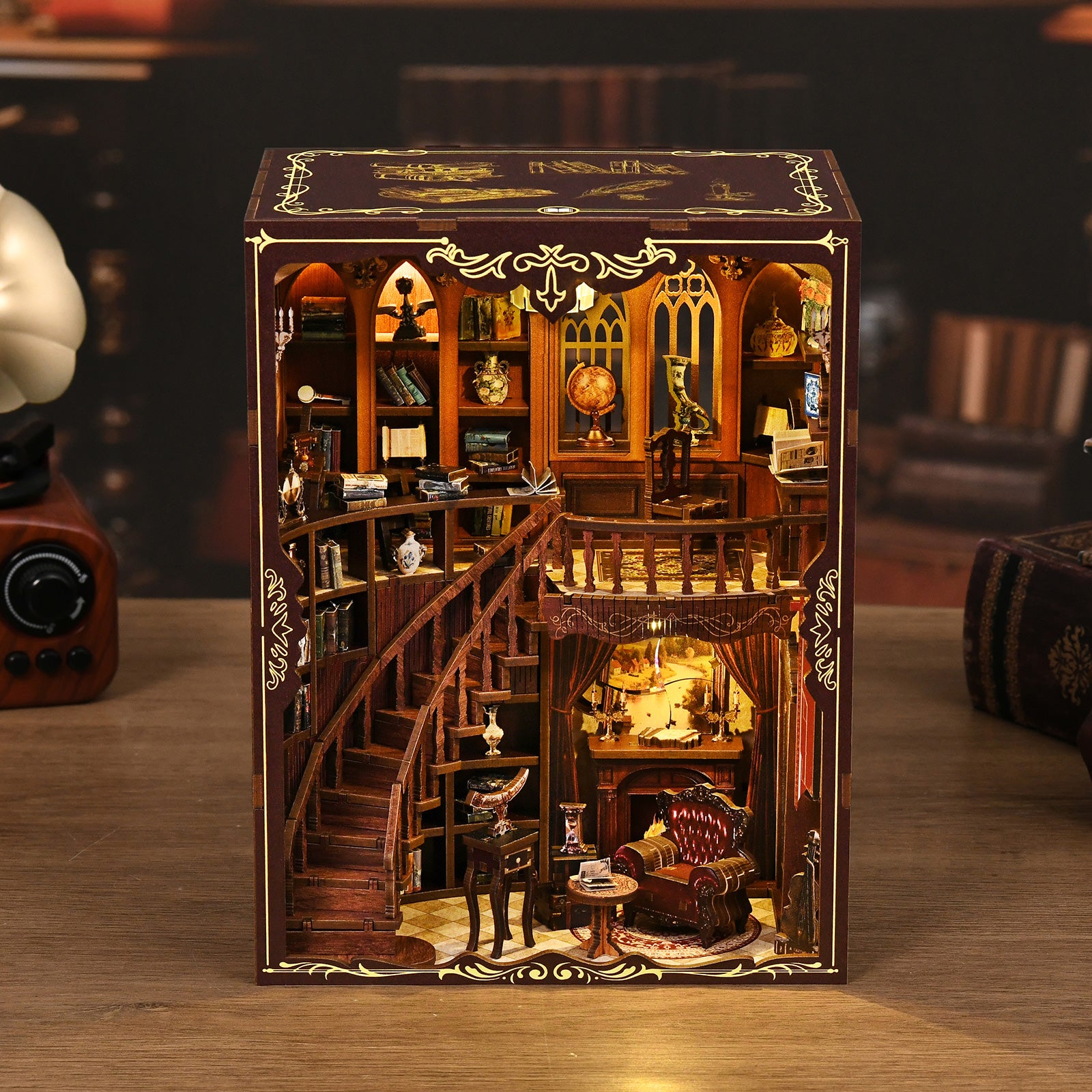 Book Nook Kit|European melodymusicalnstrument box|minipata