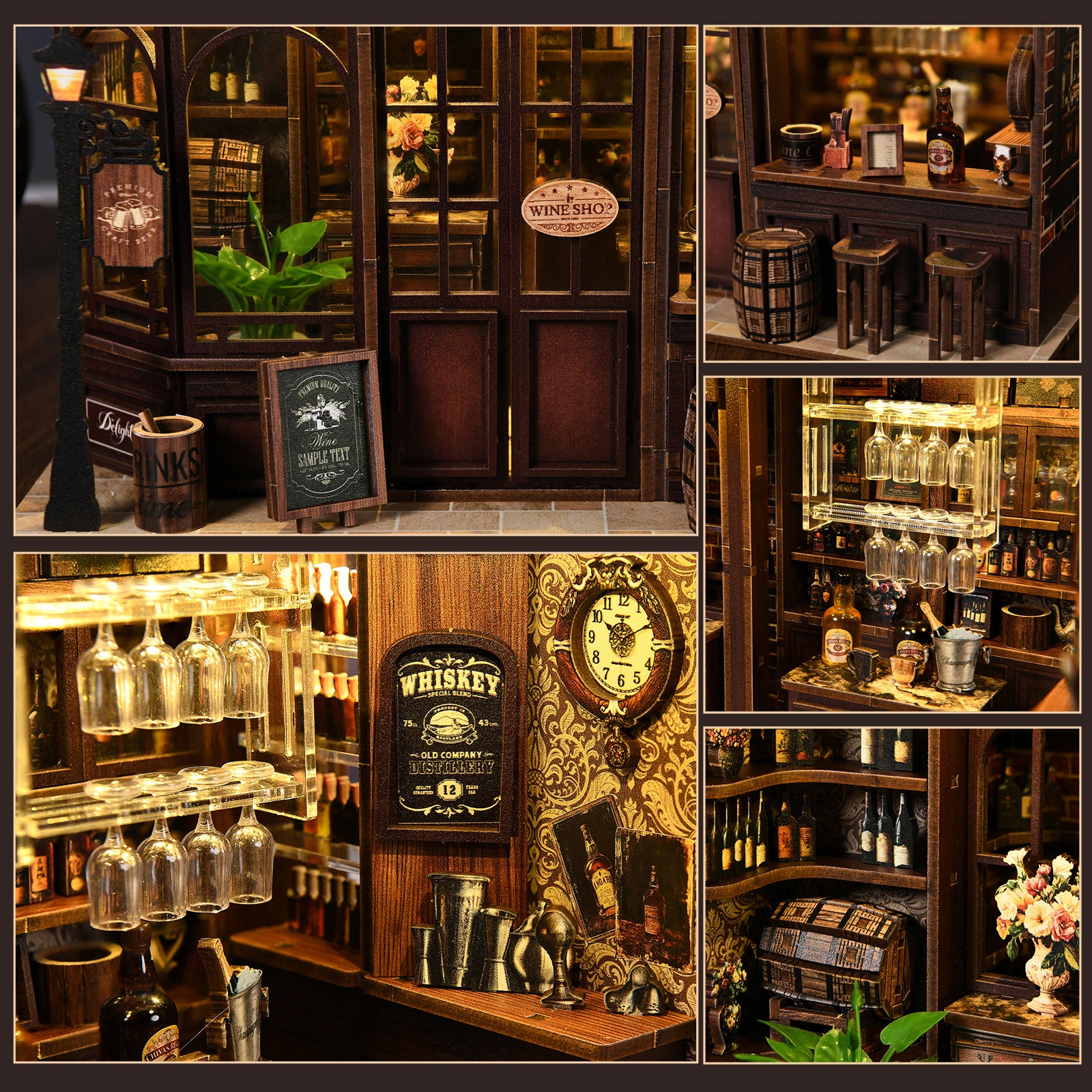 Book Nook Kit|Corner tavern|minipata