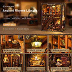 Ancient Charm Bookstore Miniature House Kit
