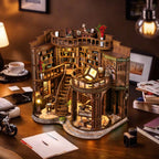 Book Nook Kit|Dreamy book hall|minipata