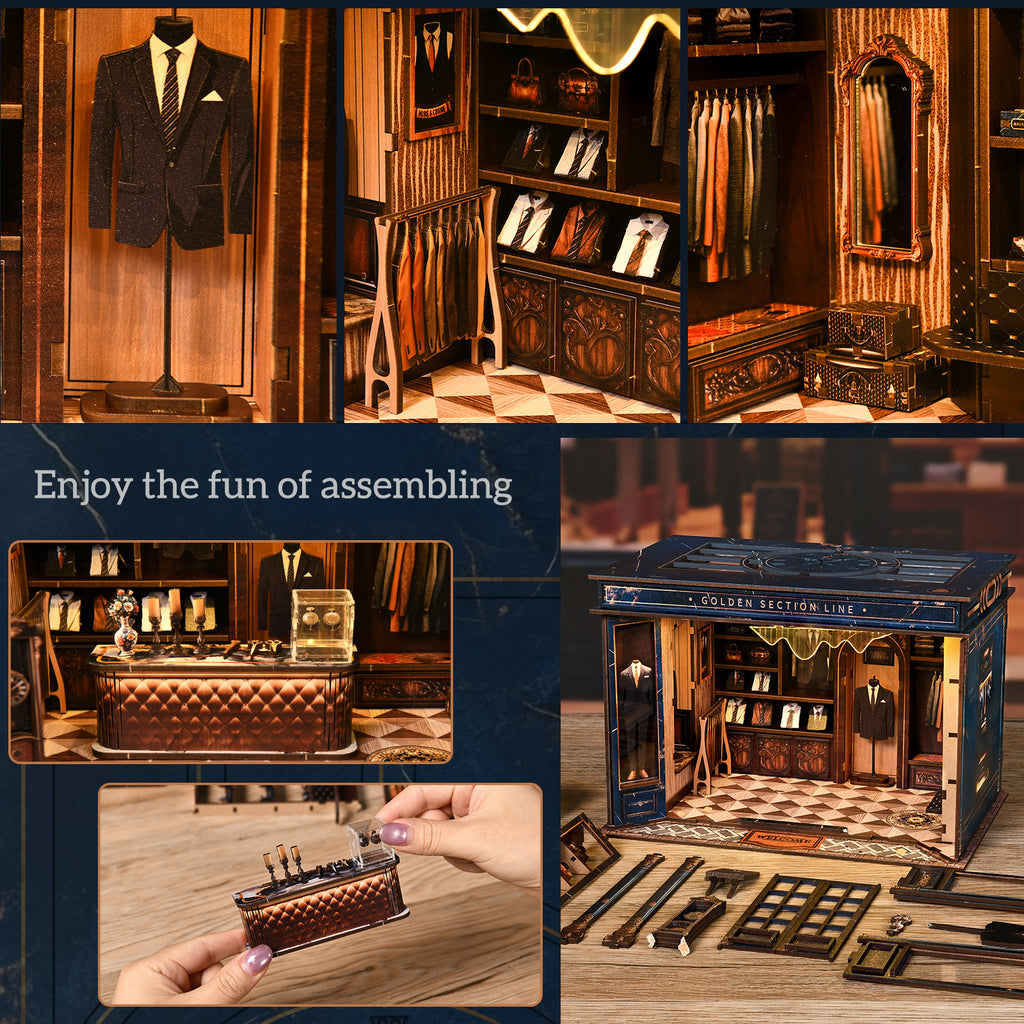 Book Nook Kit|Golden Section Line|minipata