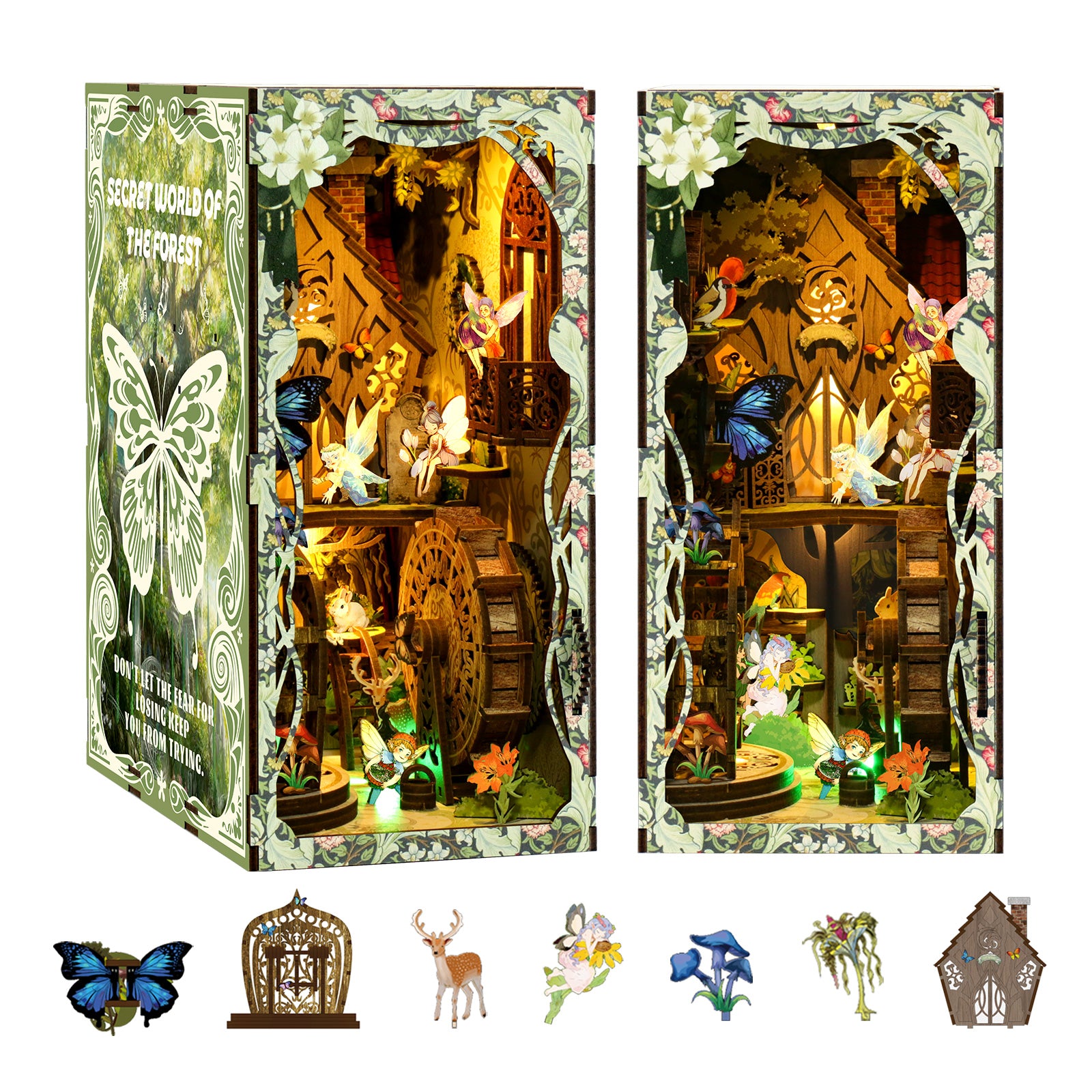 Book Nook Kit|Secretworld of theforest|minipata