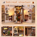 Book Nook Kit|The Alley Waiting for the Cat|minipata