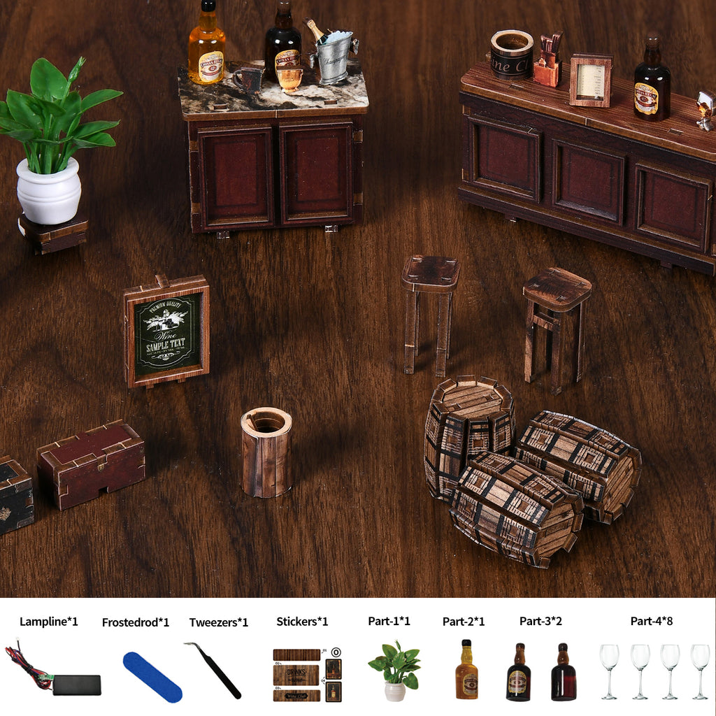 Book Nook Kit|Corner tavern|minipata