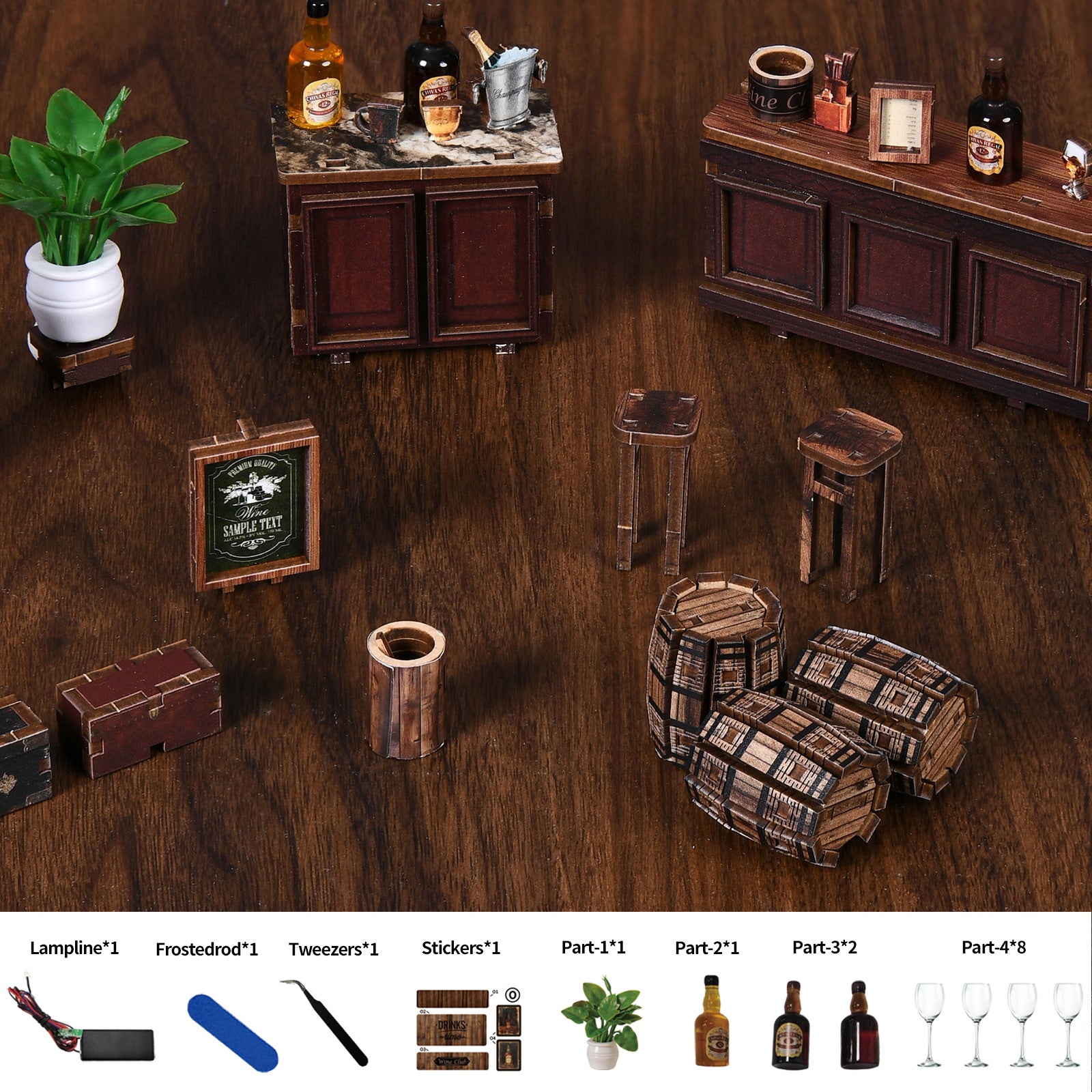 Book Nook Kit|Corner tavern|minipata