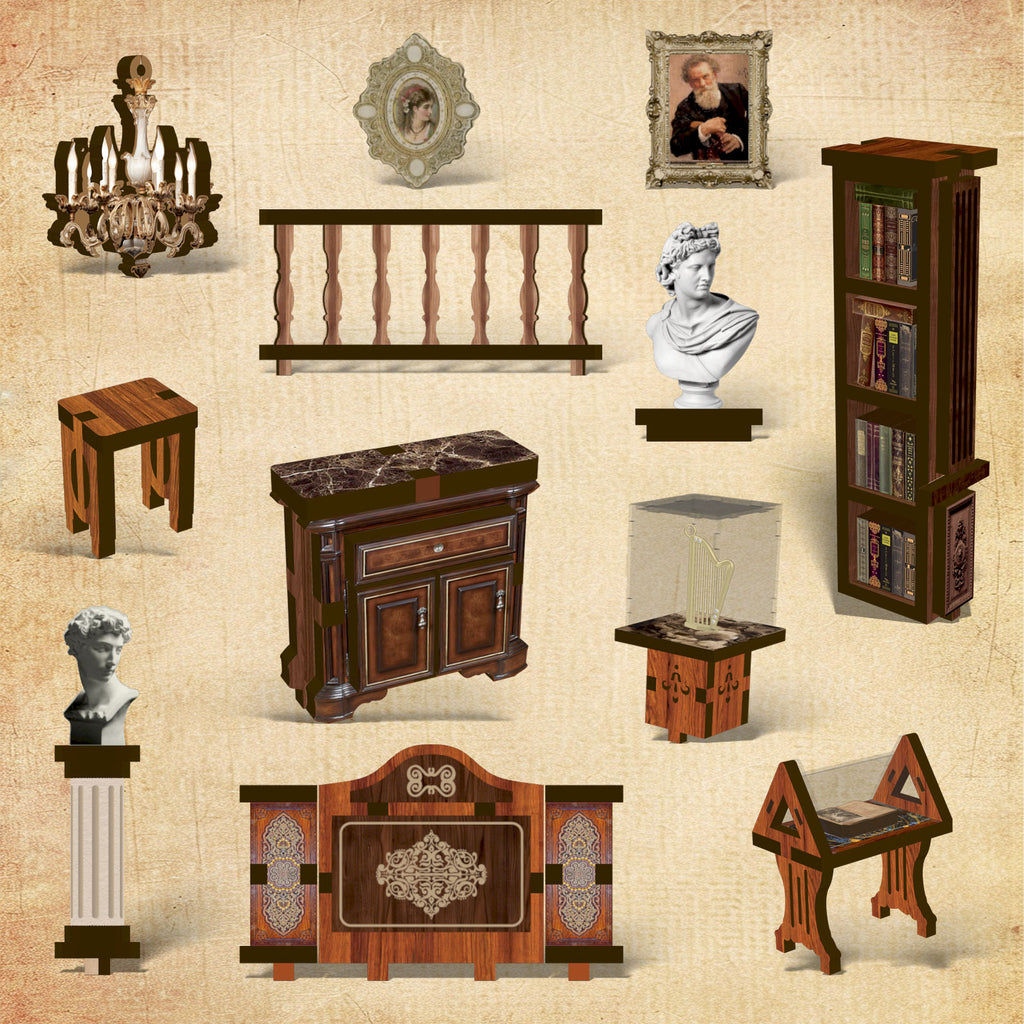 Book Nook Kit|The Philosophica Library|minipata