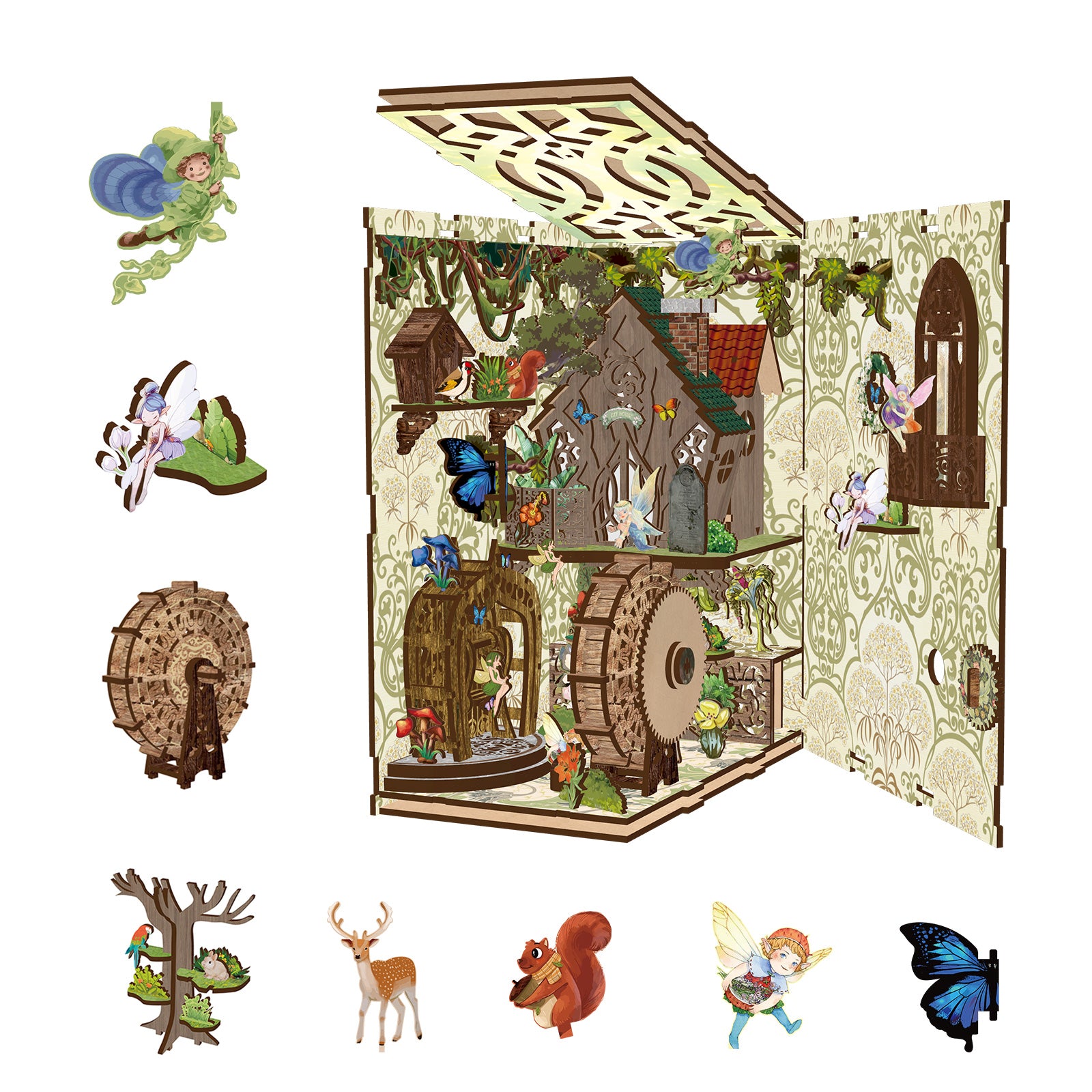Book Nook Kit|Secretworld of theforest|minipata