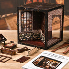 Ouyun Music Box Miniature House Kit
