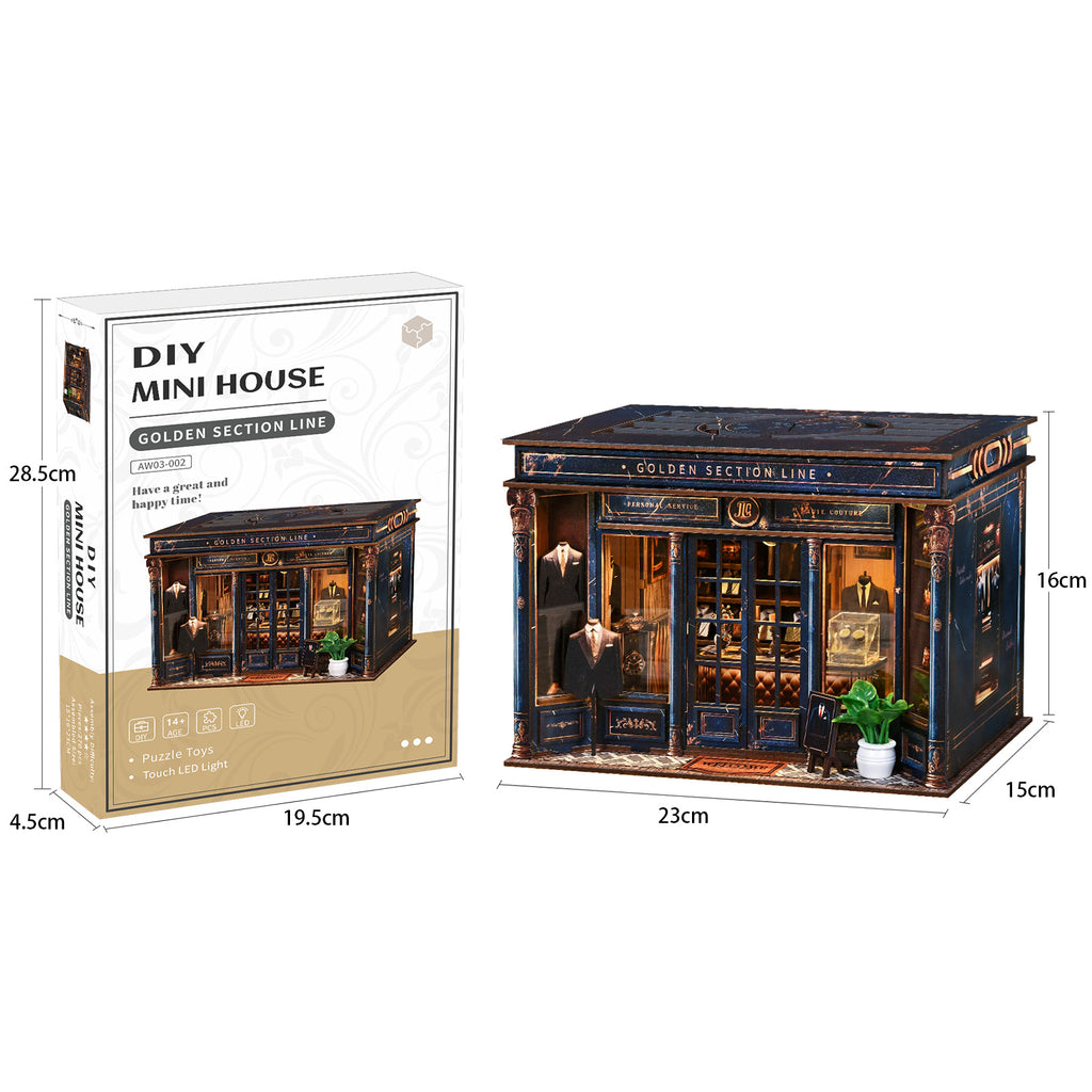 Book Nook Kit|Golden Section Line|minipata