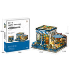 Book Nook Kit|Santorini sun coffee|minipata