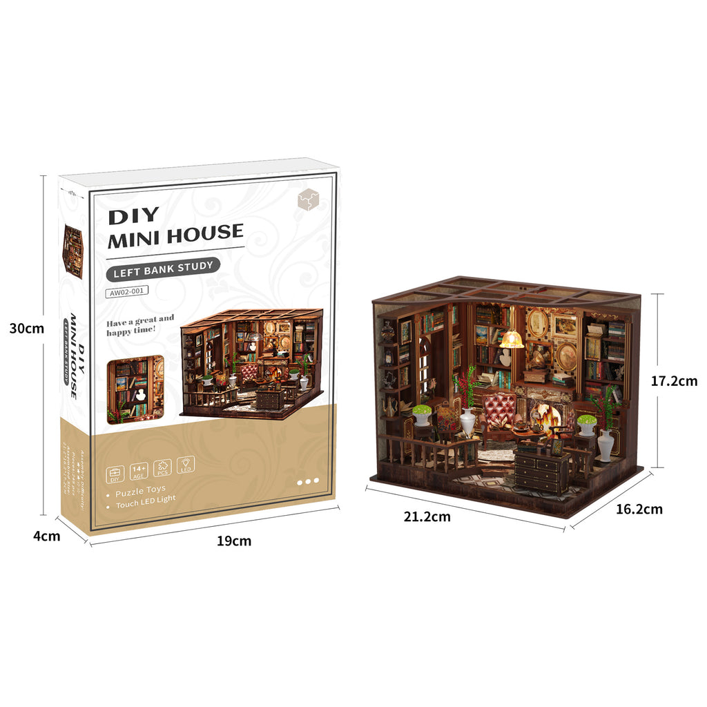 Book Nook Kit|Left bank study room|minipata