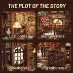 Book Nook Kit|Left bank study room|minipata