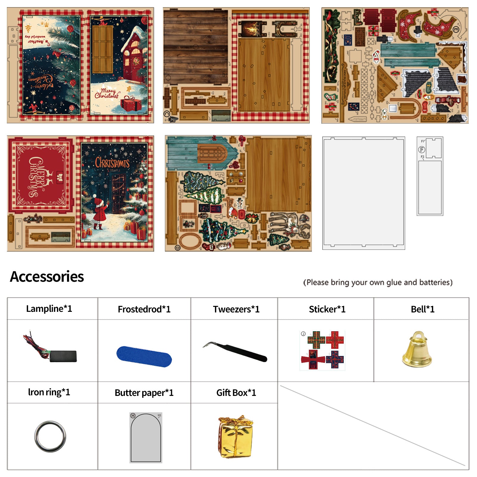 Book Nook Kit|Snow realm wei pavilion|minipata