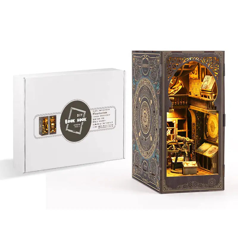 【Museum of Astronomy】 DIY Book Nook Kit | Wooden Miniature Model | Minipata