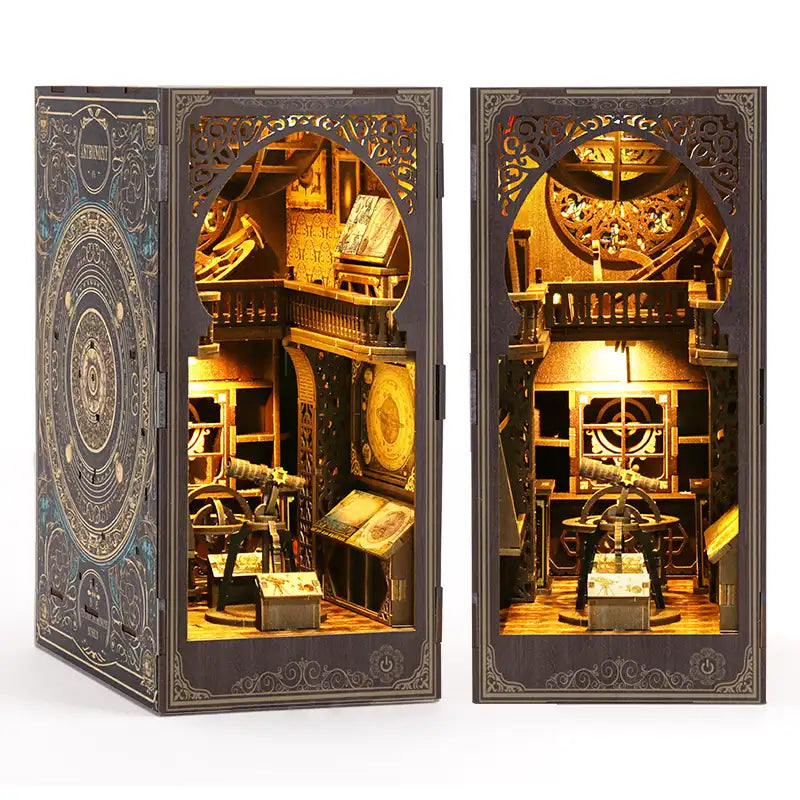 【Museum of Astronomy】 DIY Book Nook Kit | Wooden Miniature Model | Minipata