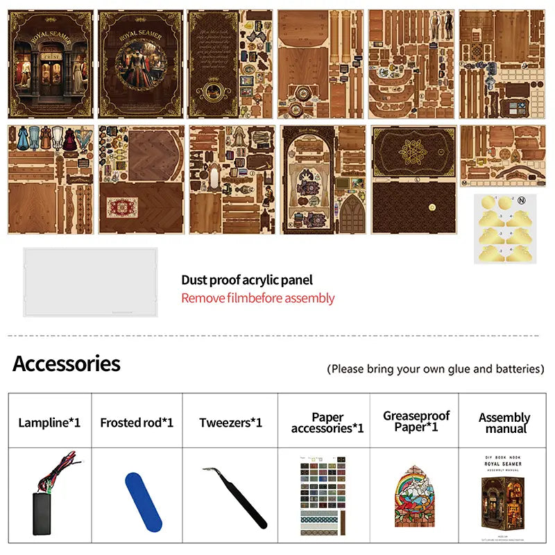 Reoyal seamerBook Nook Kit