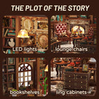 Left Bank Study Miniature House Kit