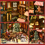 Book Nook Kit|Christmas Street Corner|minipata