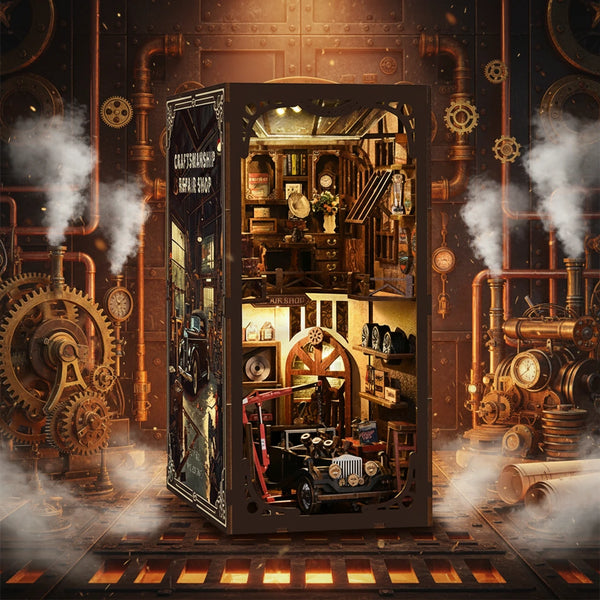 Craftsmanship Repair Shop Book Nook Kit